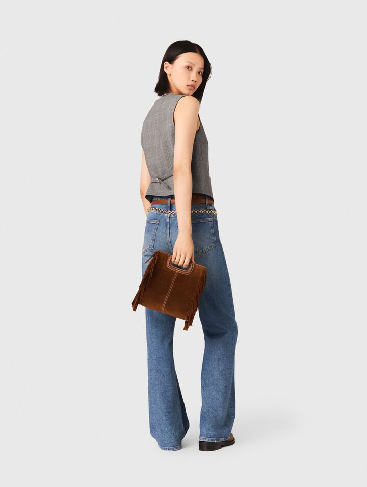 Panciotto da tailleur a quadri