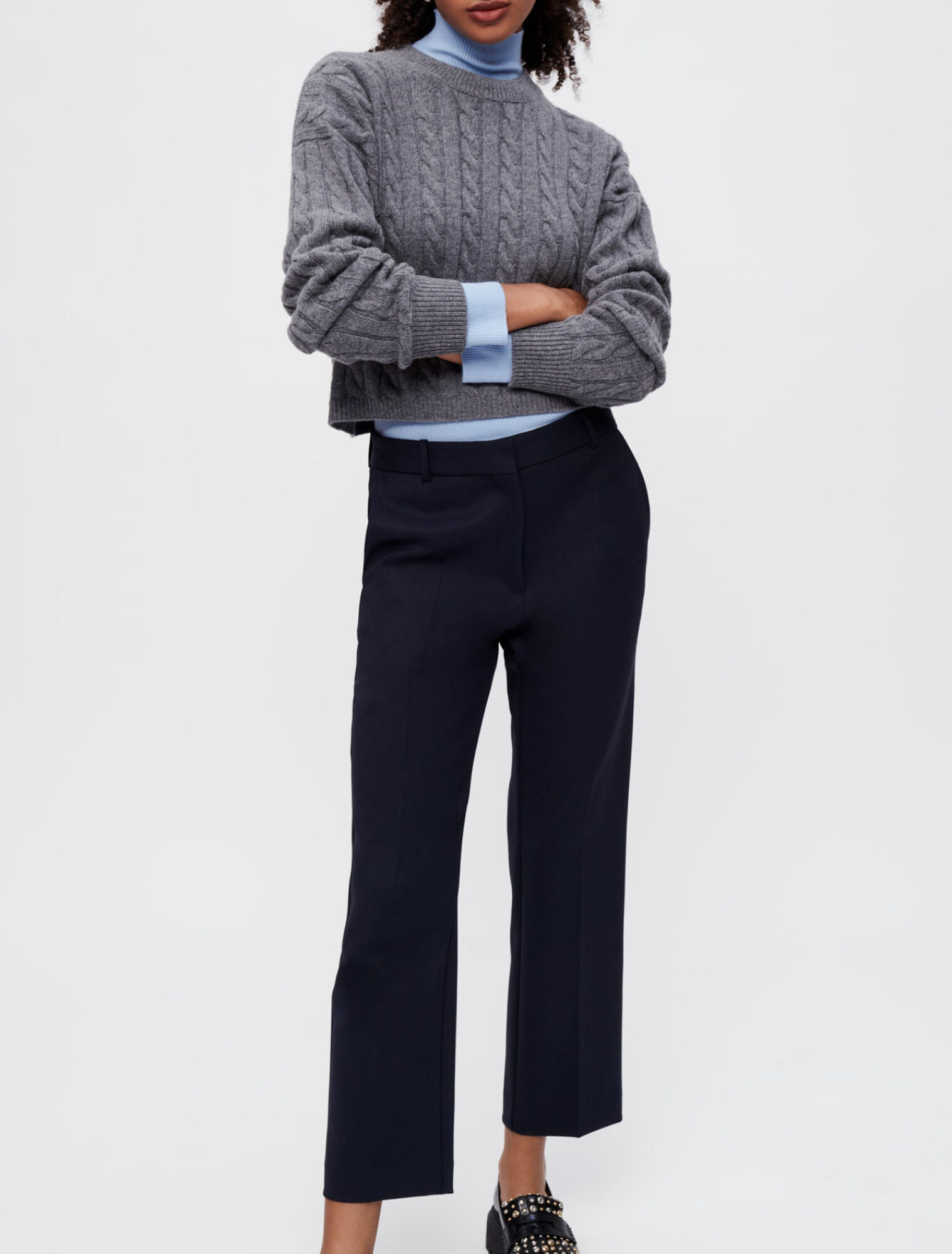 Pantaloni da abito a gamba dritta