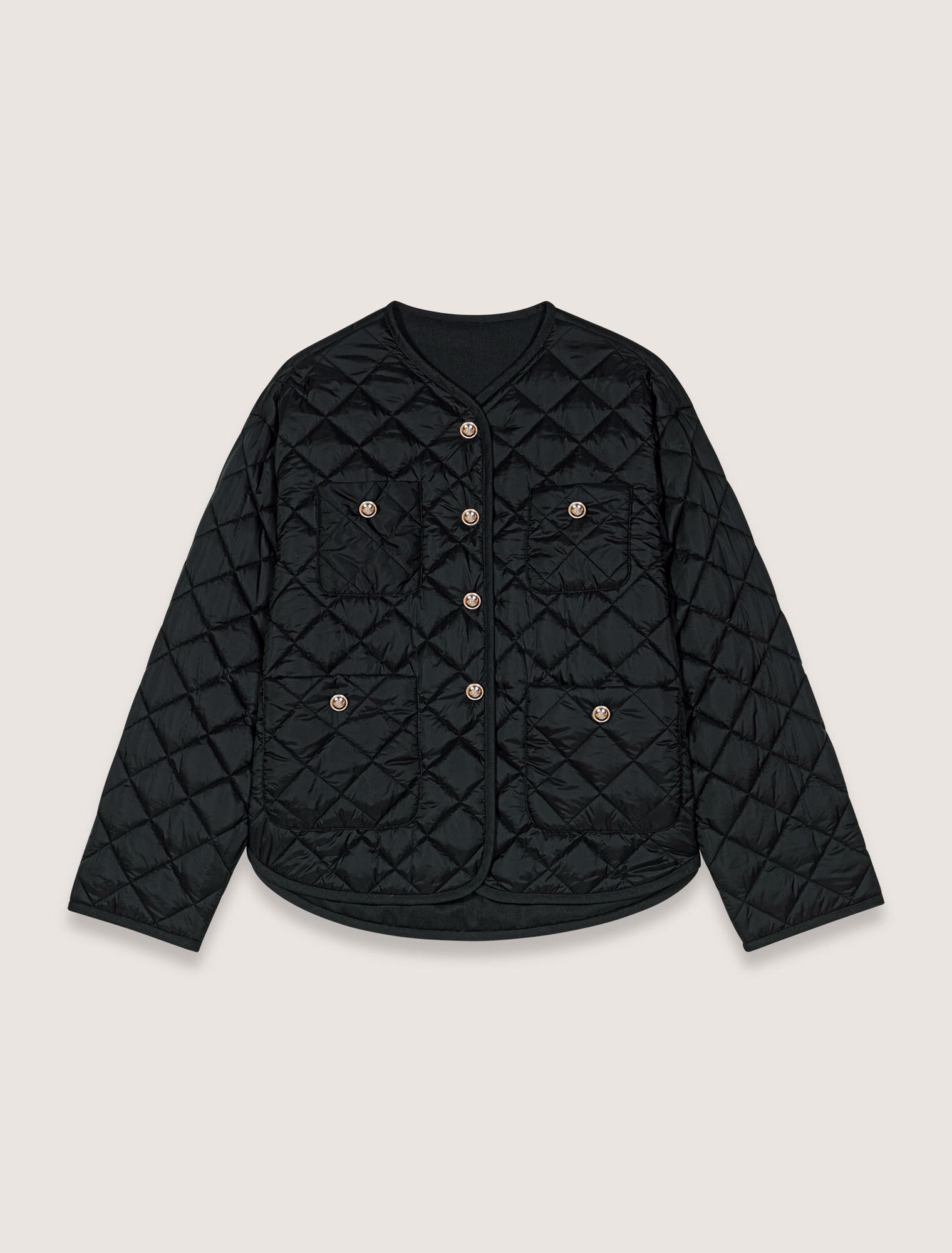 Cappotto trapuntato reversibile