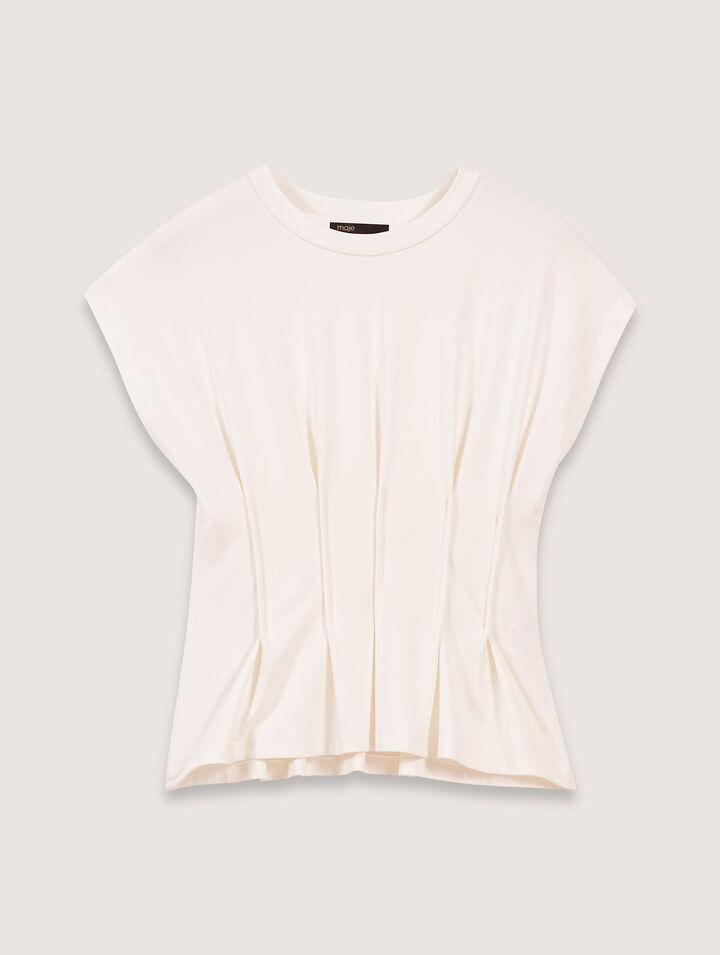 T-shirt con pinces