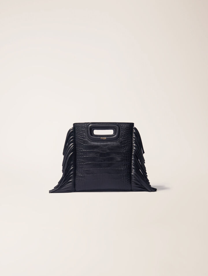 Borsa M Mini in pelle di coccodrillo