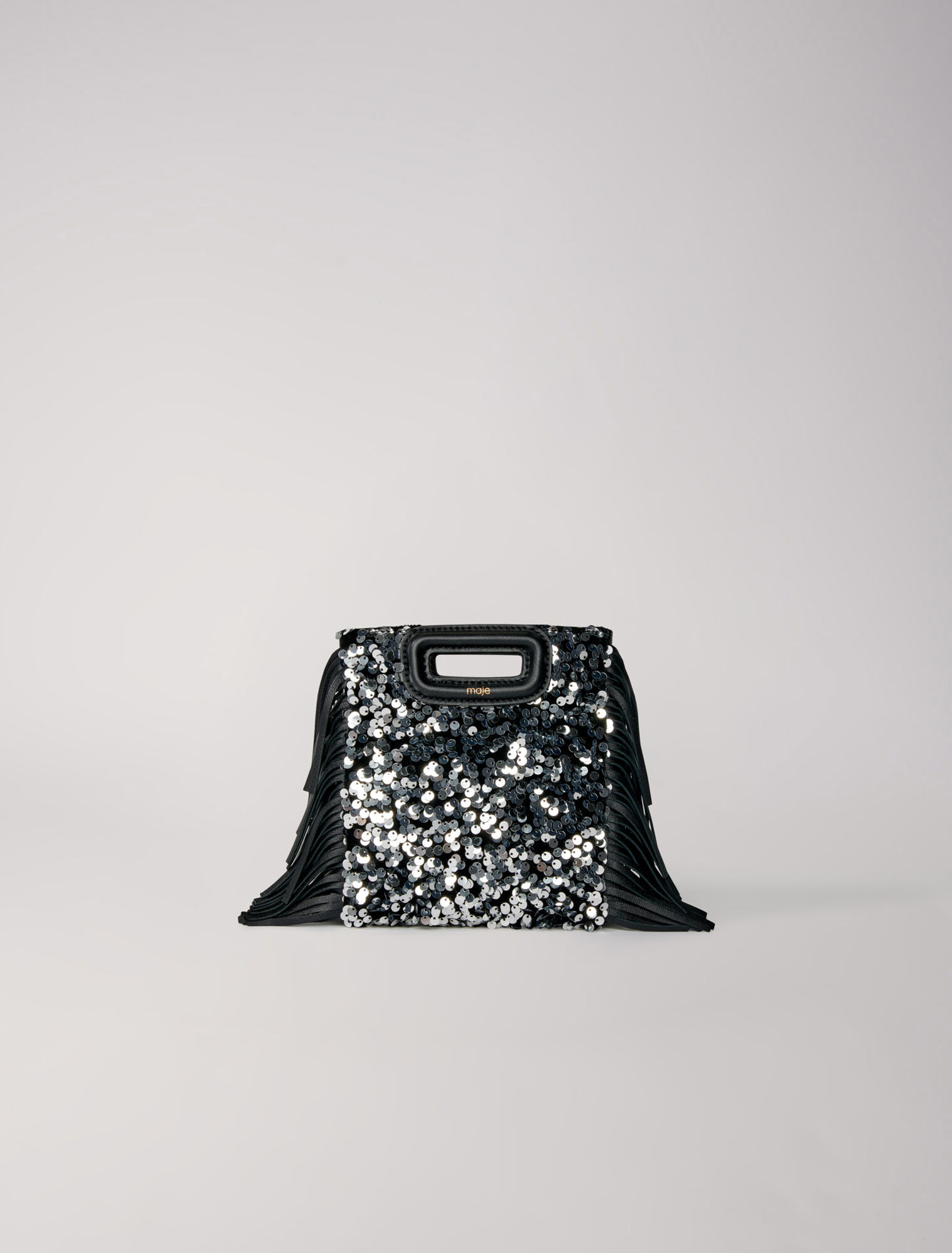 Borsa M mini in paillettes