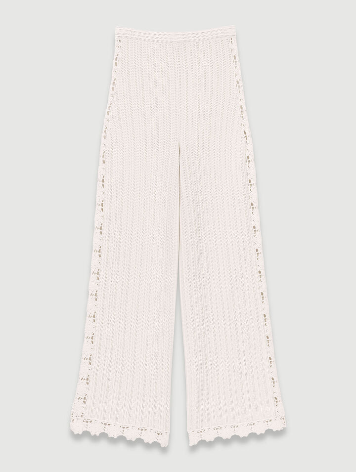Pantaloni in maglia