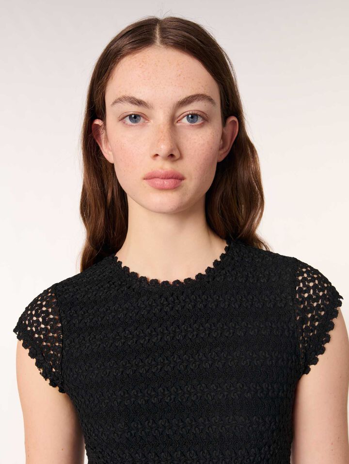 Abito lungo in crochet