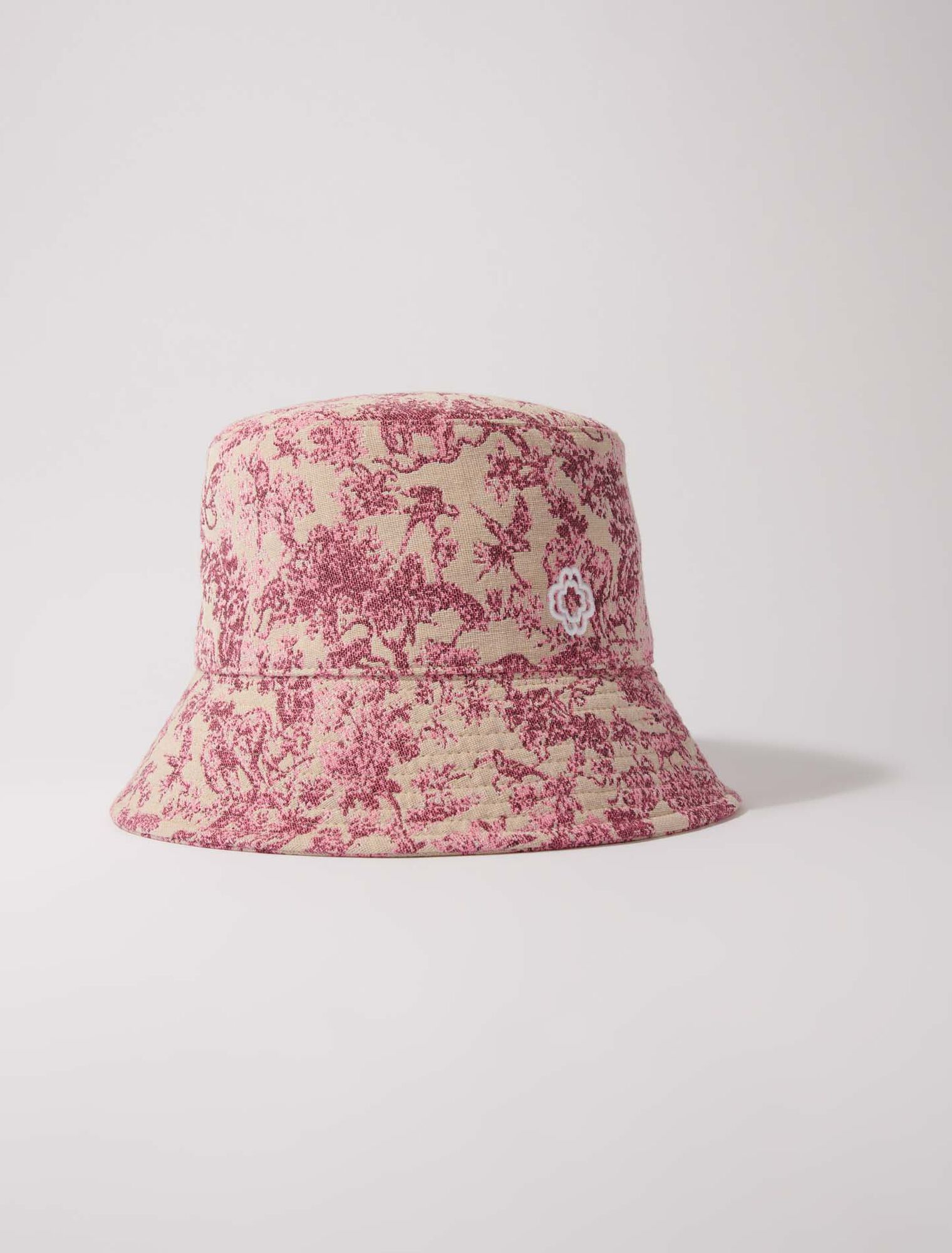 Cappello bucket in cotone stampato