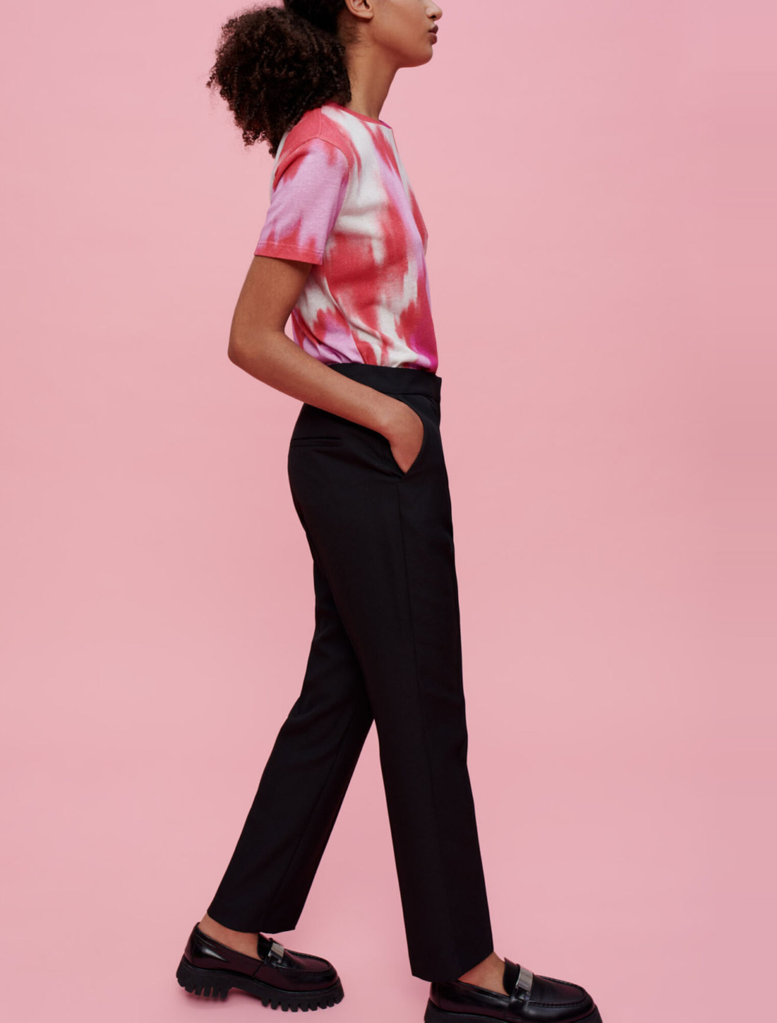 Pantaloni sartoriali neri