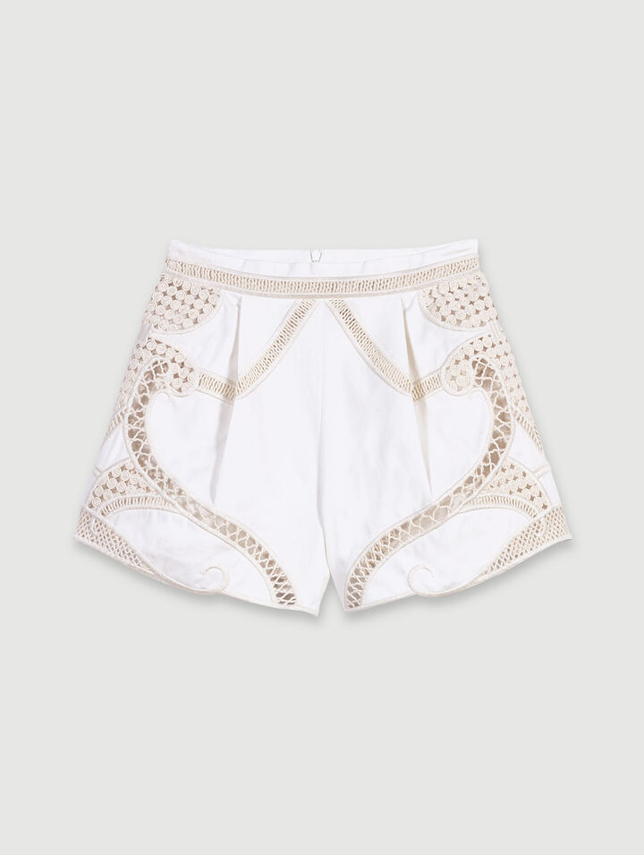 Shorts in crochet