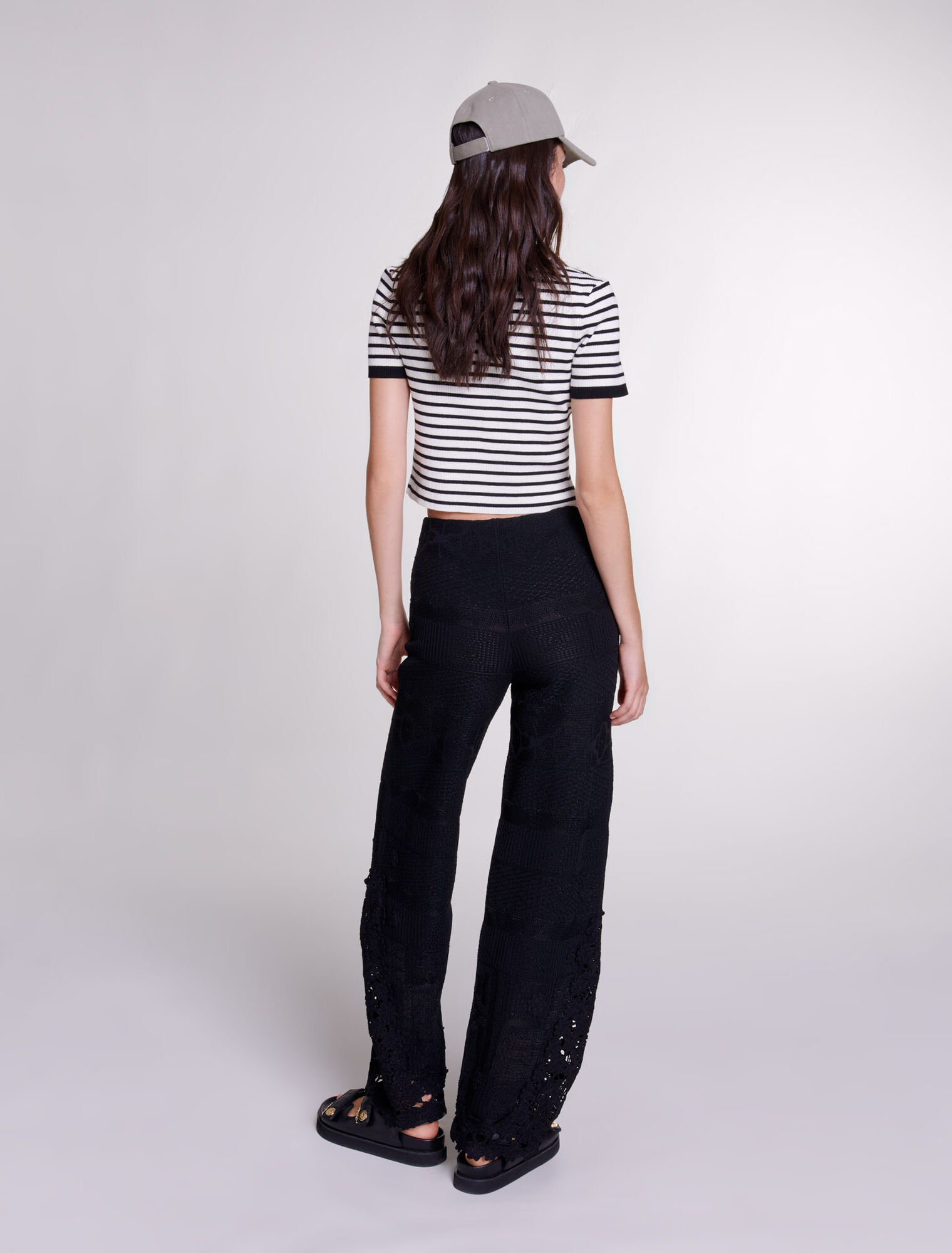 Pantaloni in crochet