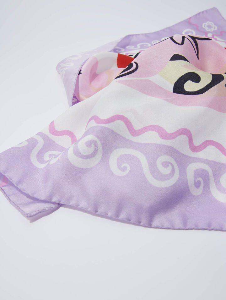 Foulard in seta Paradisio