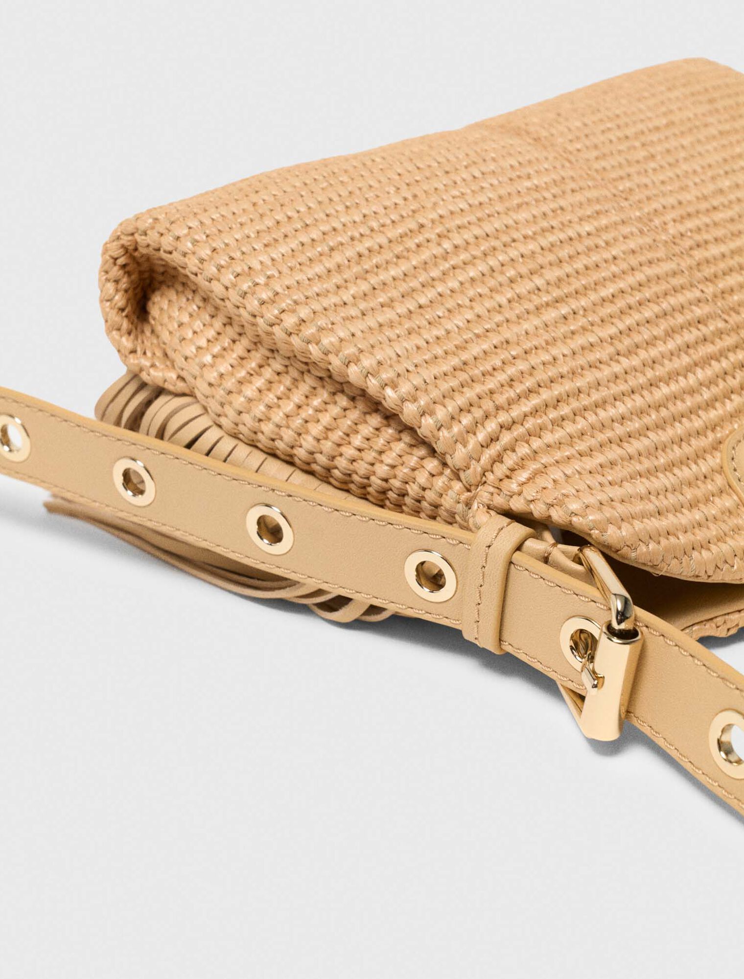 Borsetta Miss M effetto rafia