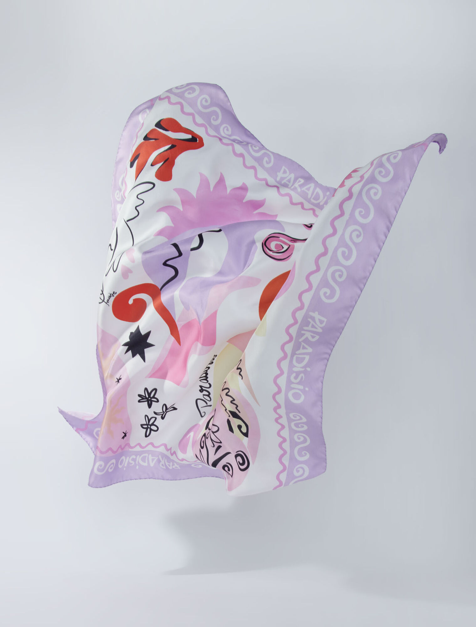 Foulard in seta Paradisio