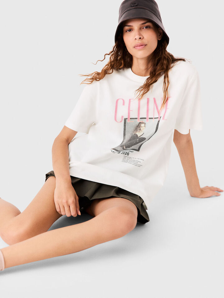T-shirt Maje x C&eacute;line Dion