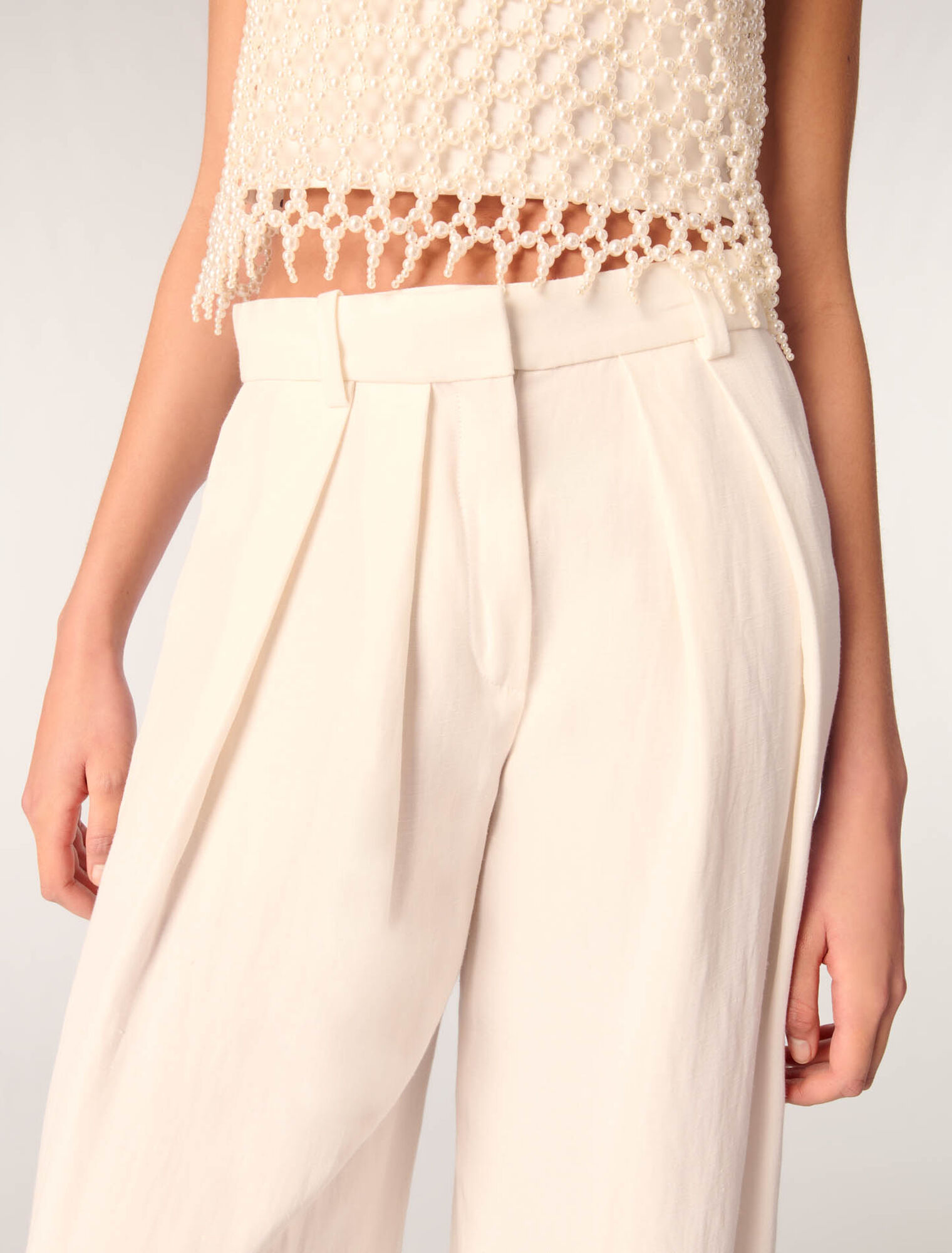 Pantaloni da tailleur larghi