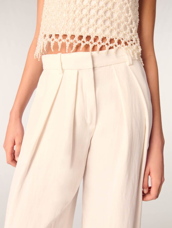 Pantaloni da tailleur larghi