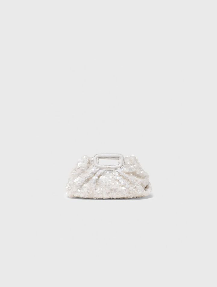 Milpli mini Clutch in paillettes
