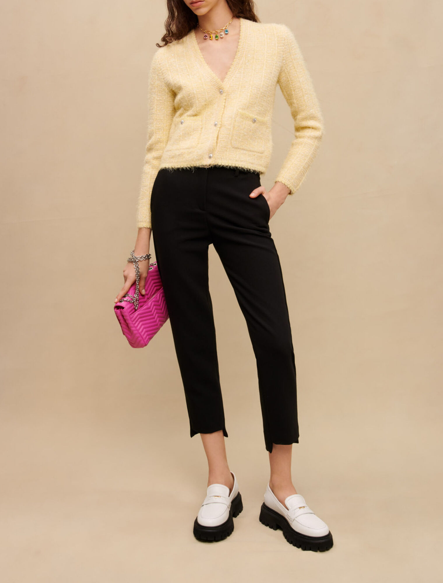 Pantaloni da abito dritti
