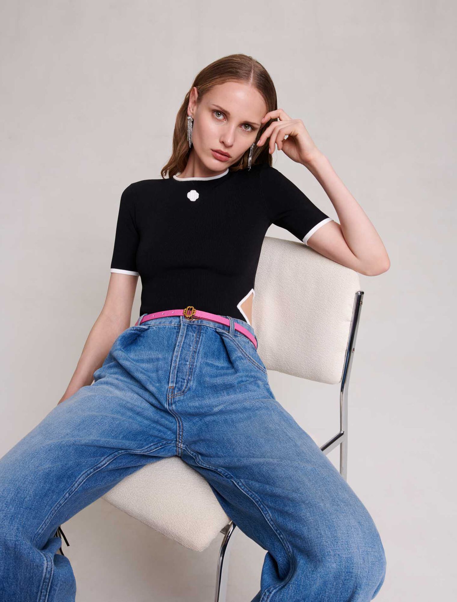 Jeans dritti e ampi