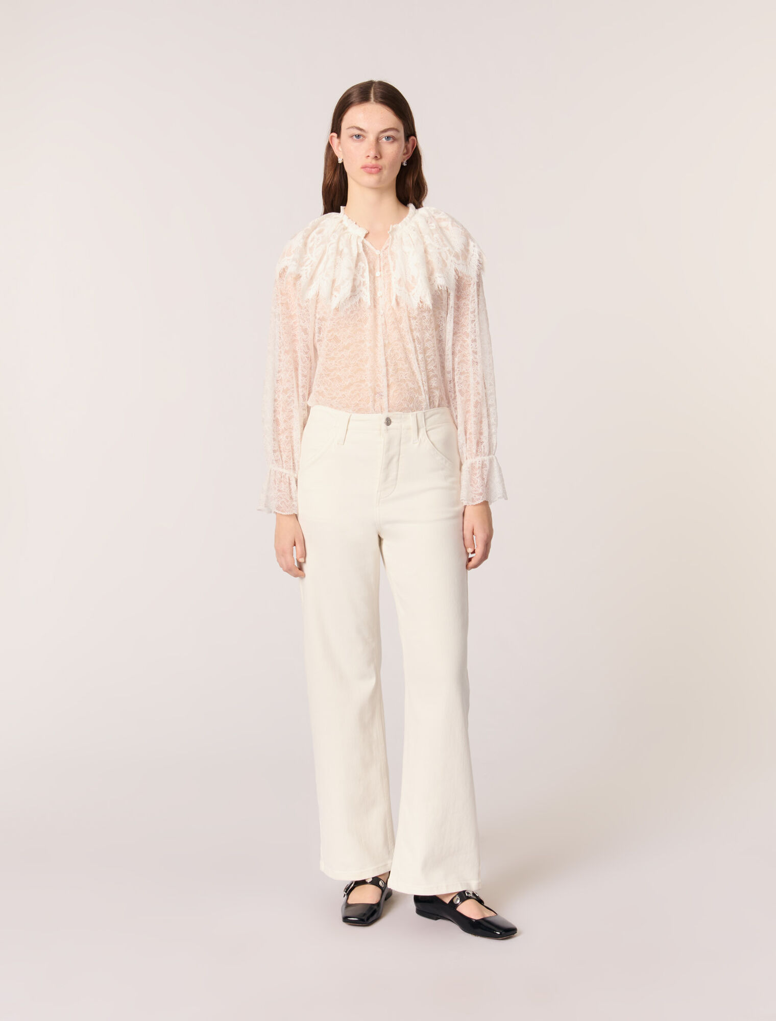 Jeans con taglio carpenter