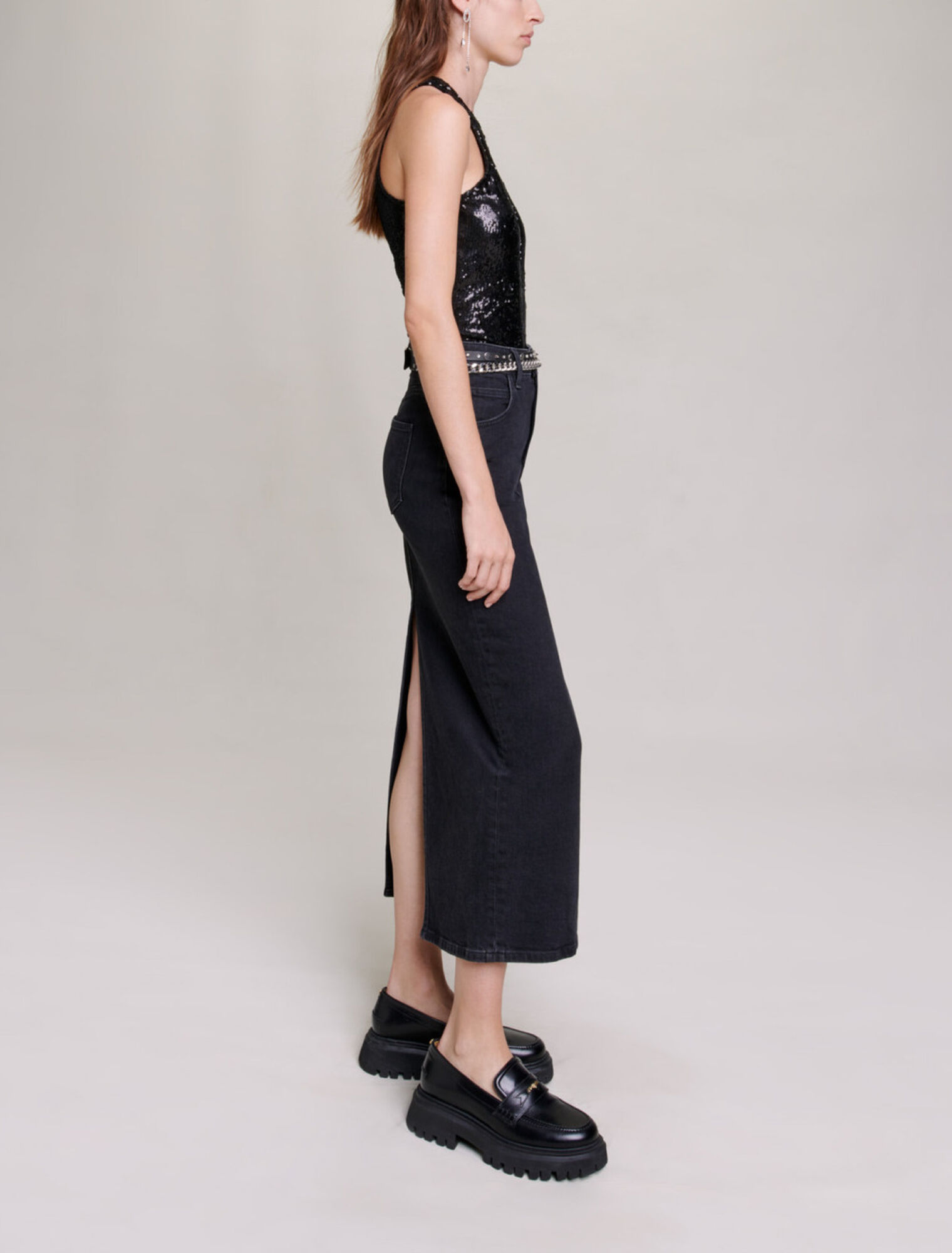 Top con strass