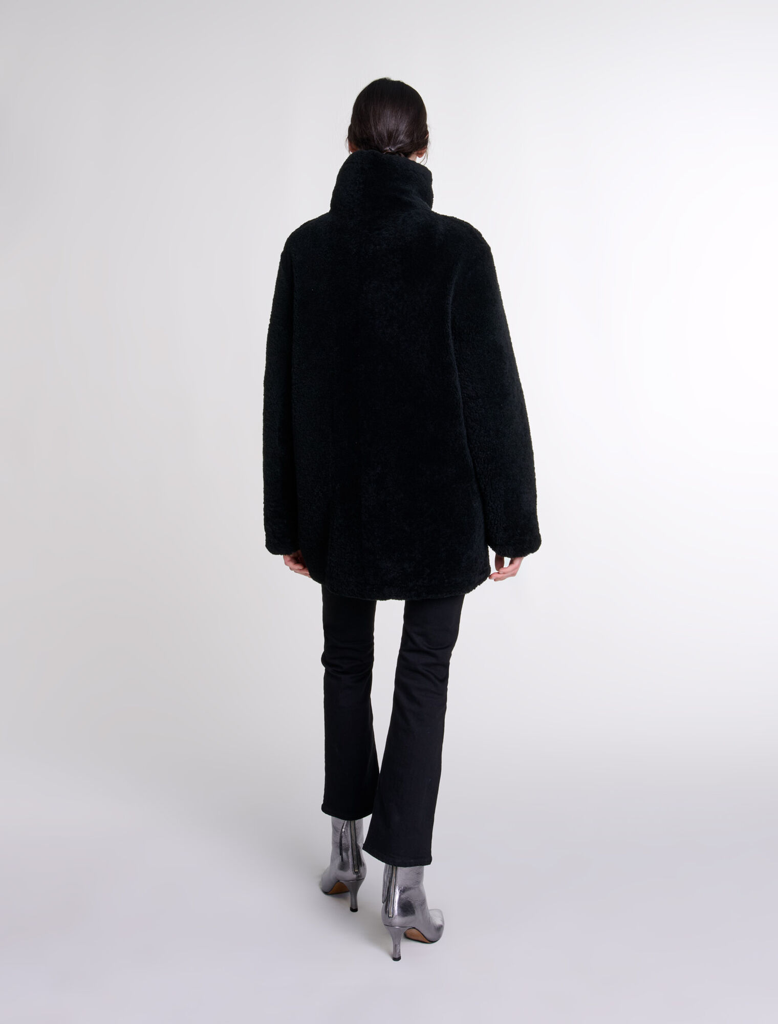 Cappotto in pelle reversibile