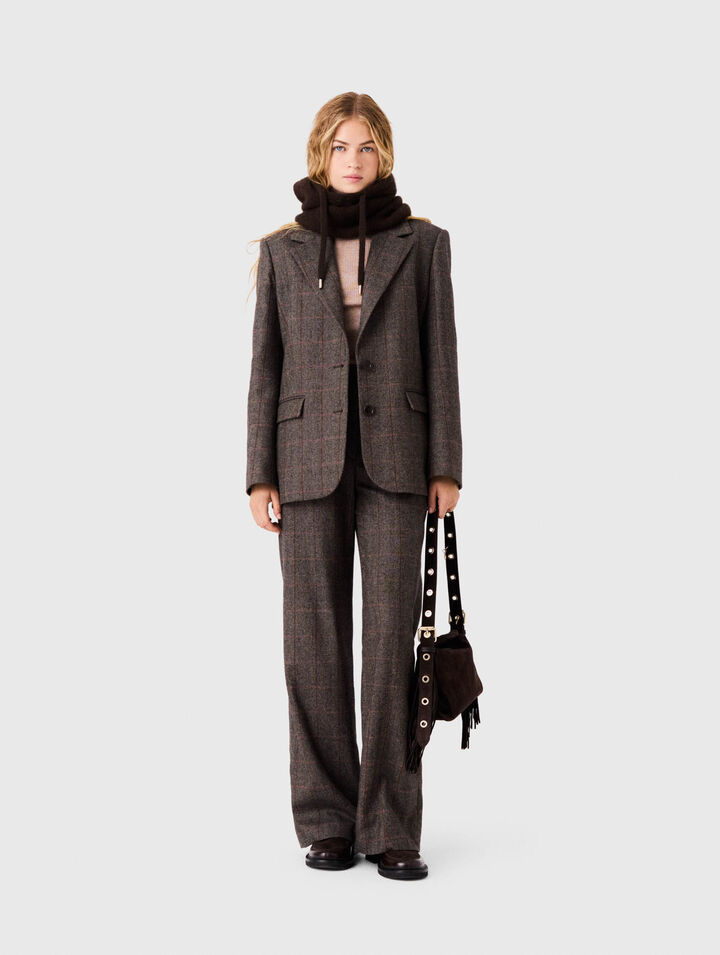 Giacca da tailleur con cintura