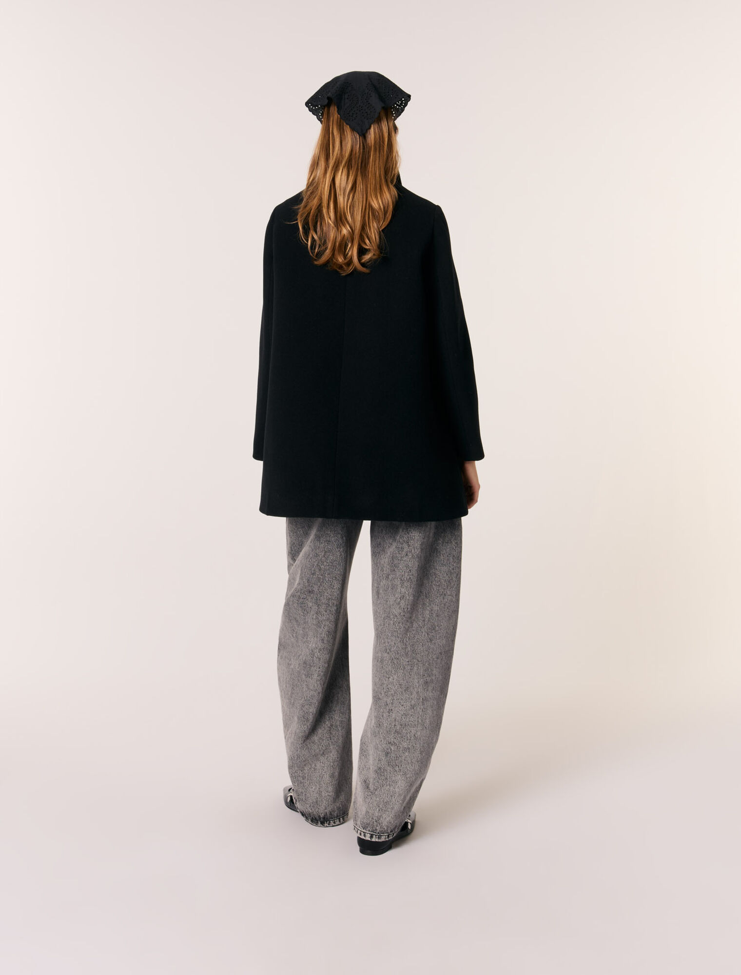 Cappotto in lana mélange