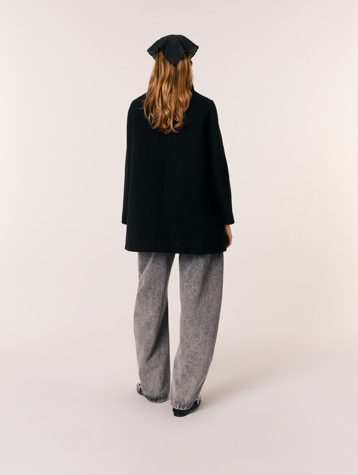 Cappotto in lana mélange