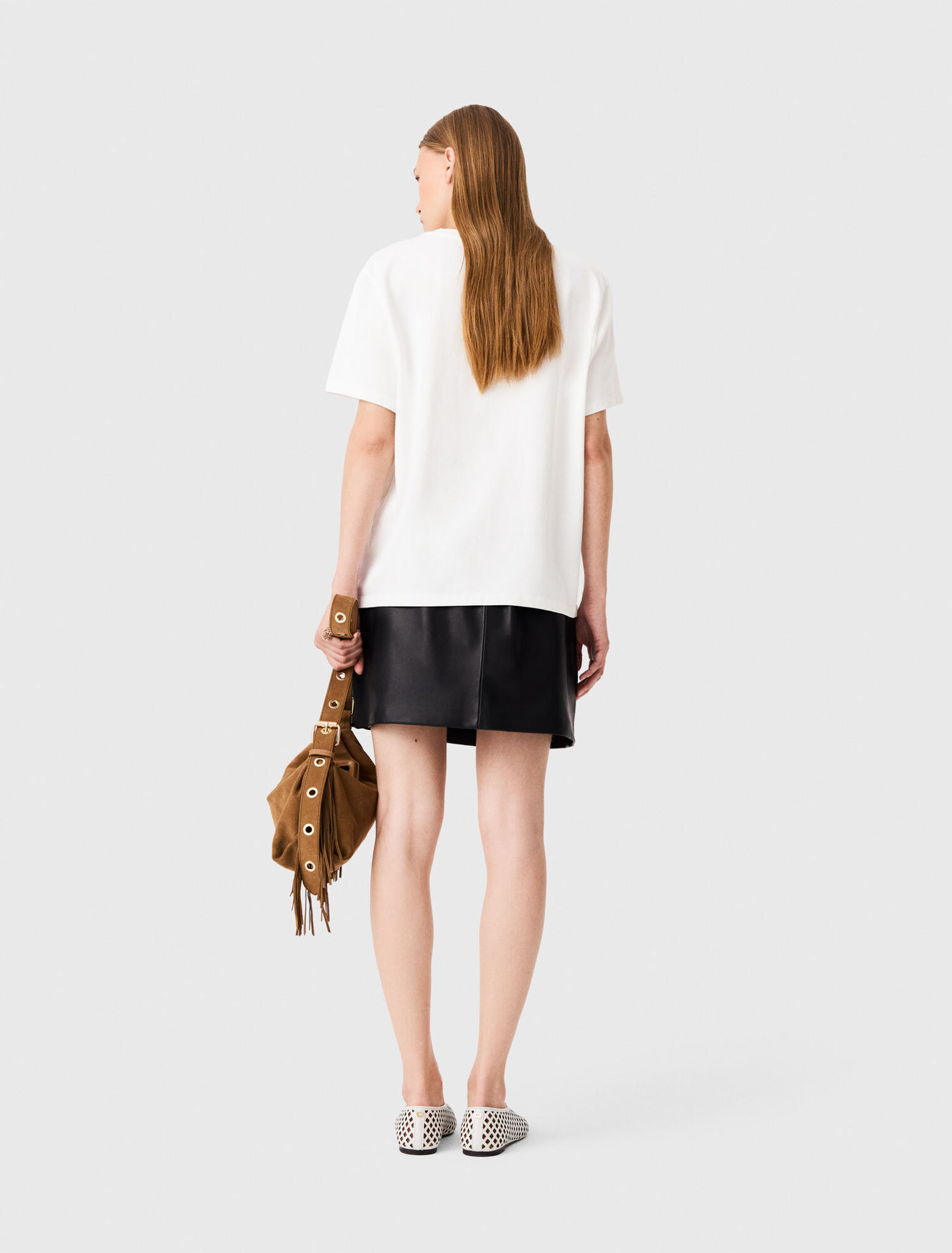 T-shirt oversize con stampa