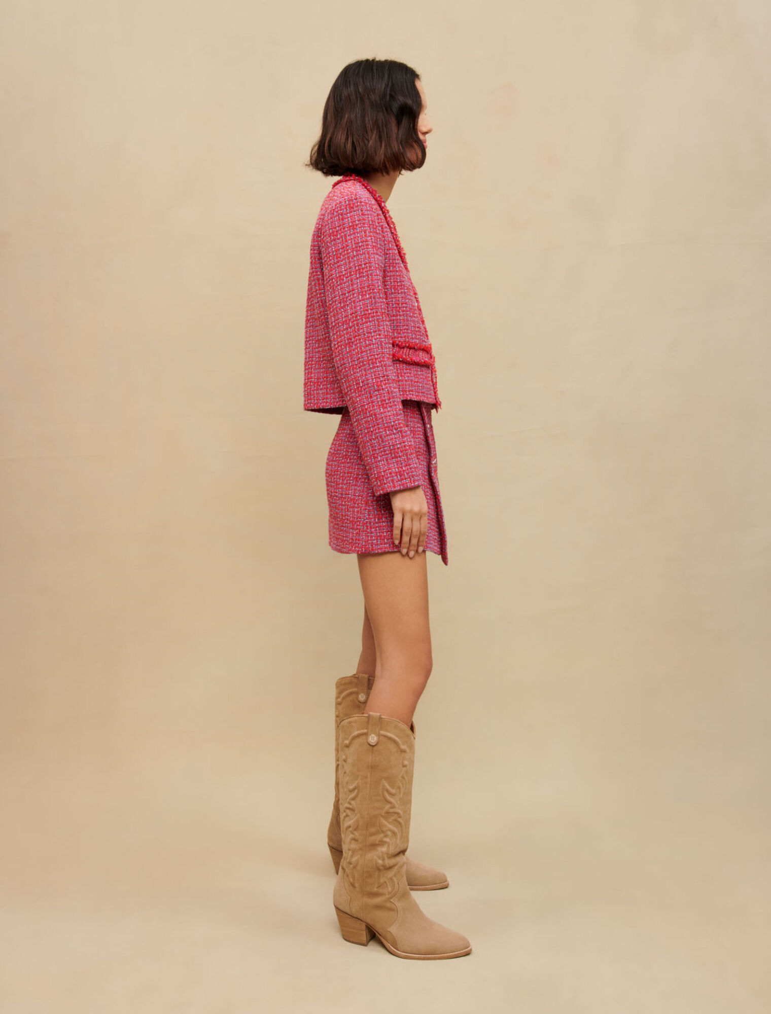 Giacca in tweed