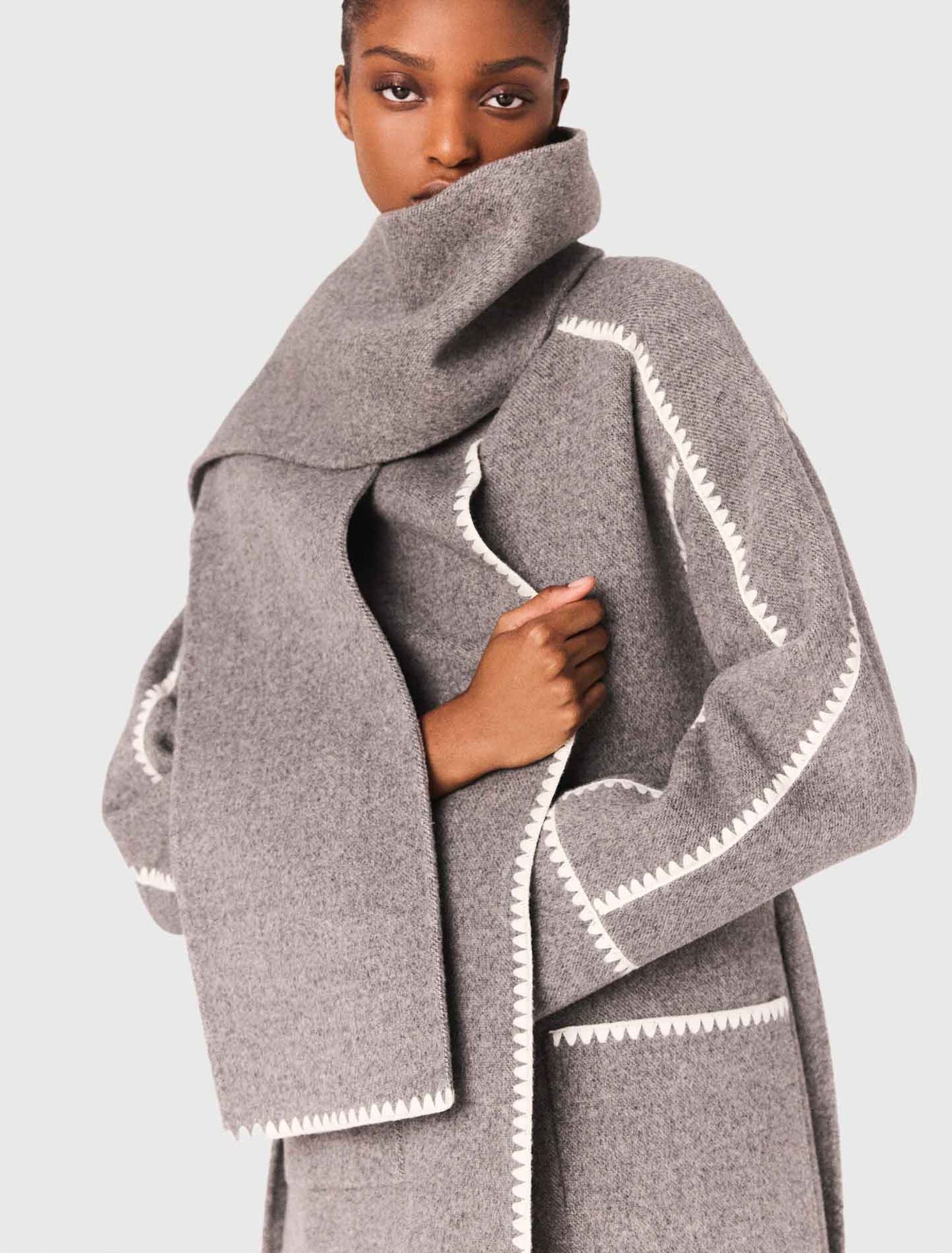 Cappotto lungo double face
