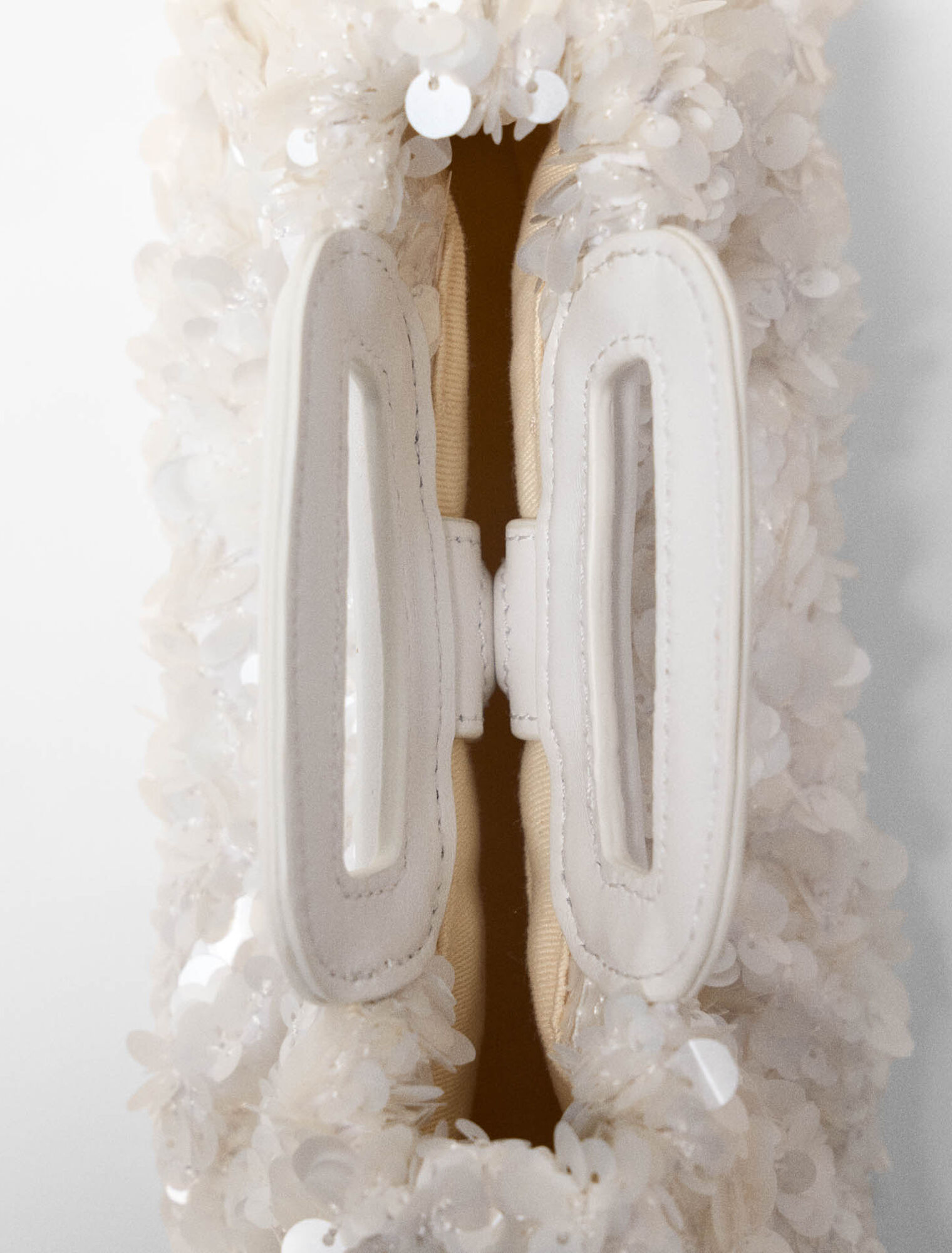 Milpli mini Clutch in paillettes