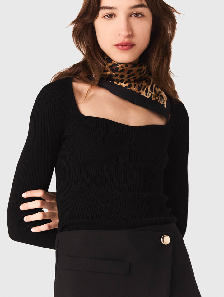 Maglione a coste