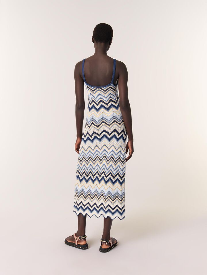 Abito lungo in crochet