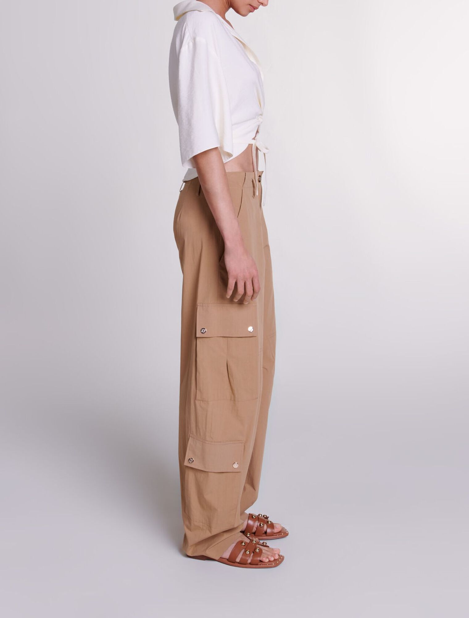 Pantaloni cargo con tasche
