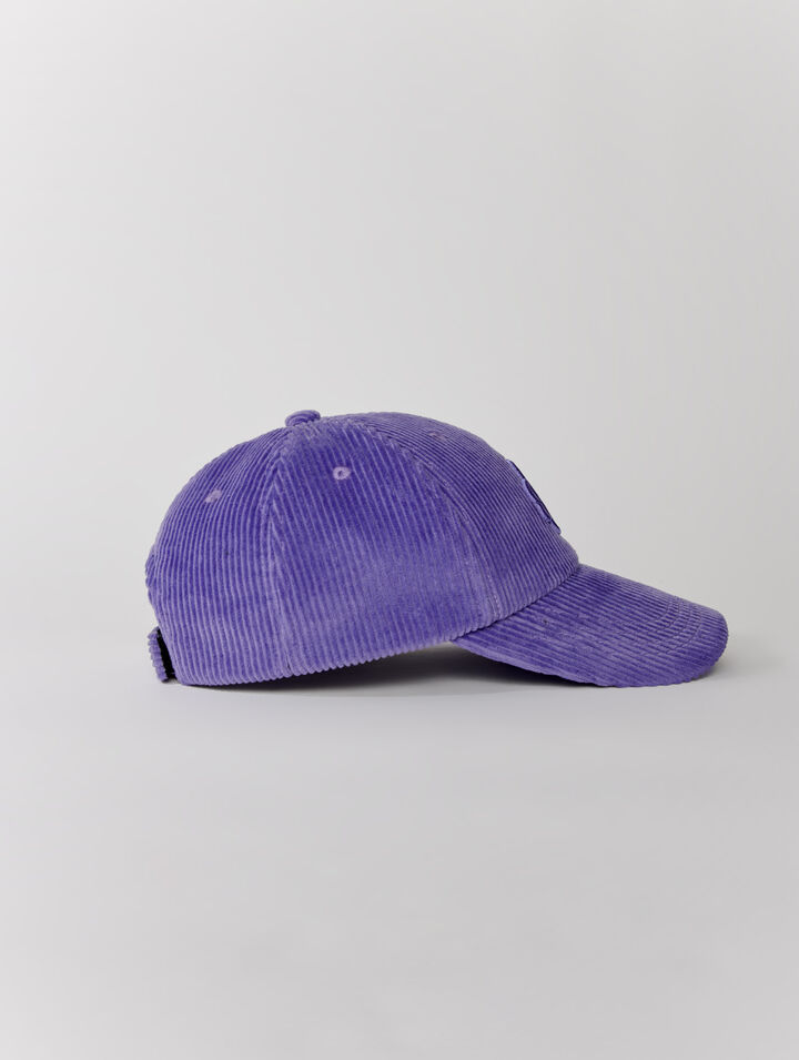 Cappello in velluto