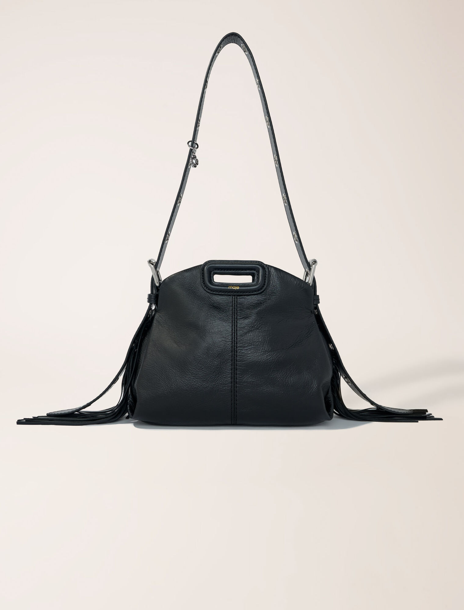 Mini-bag Miss M in pelle craquelé