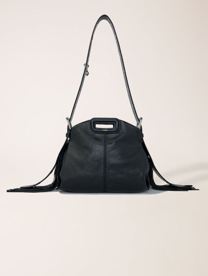 Mini-bag Miss M in pelle craquelé