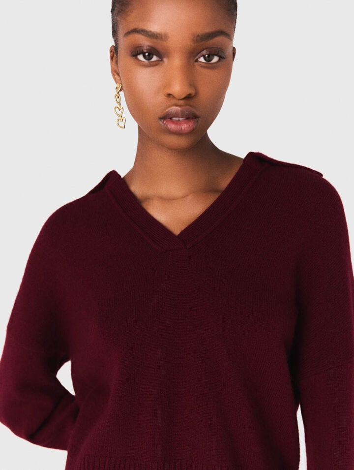 Maglione in misto lana