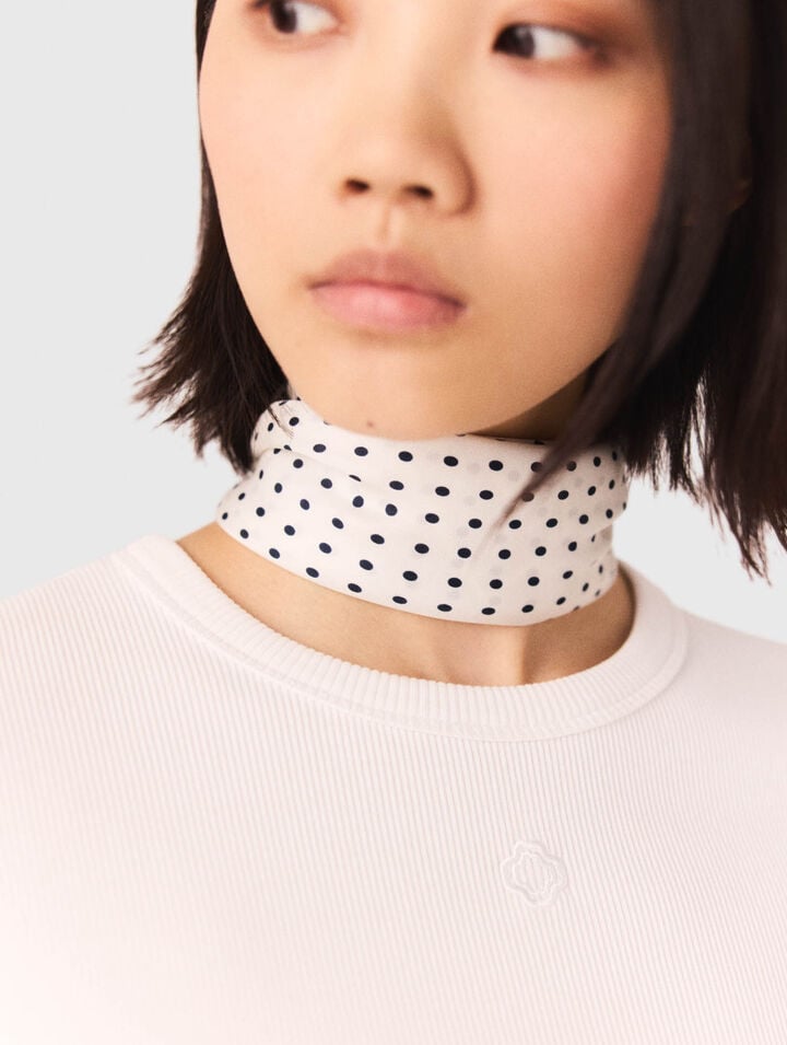 Bandana 60x60 in seta stampata