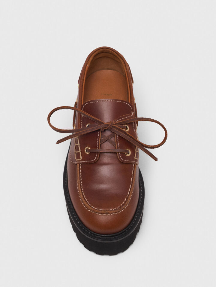 Mocassino da barca suola chunky
