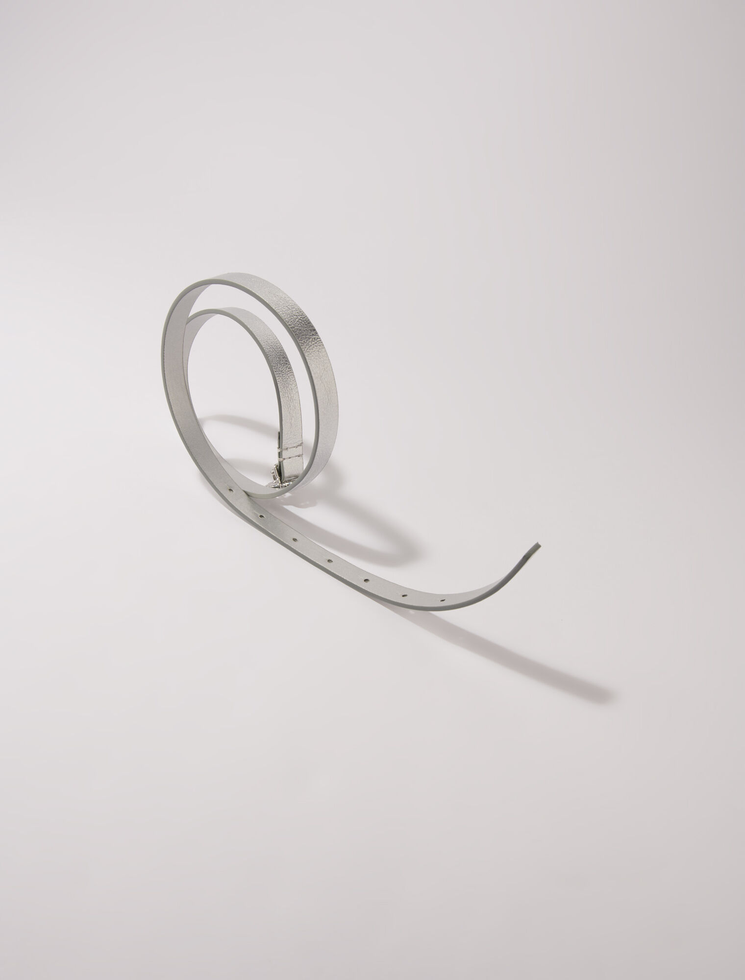 Cintura sottile con fibbia Clover