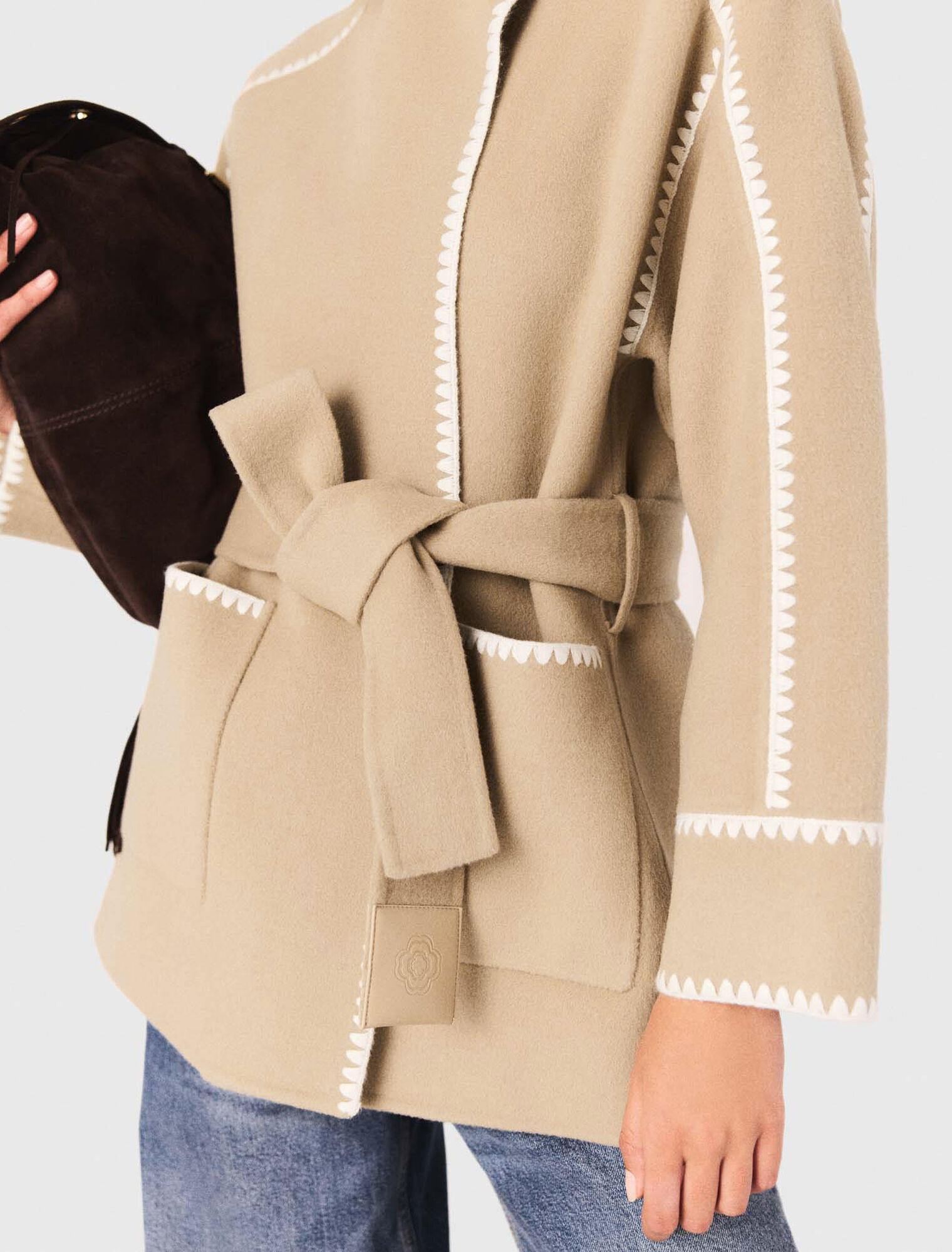 Cappotto corto double face