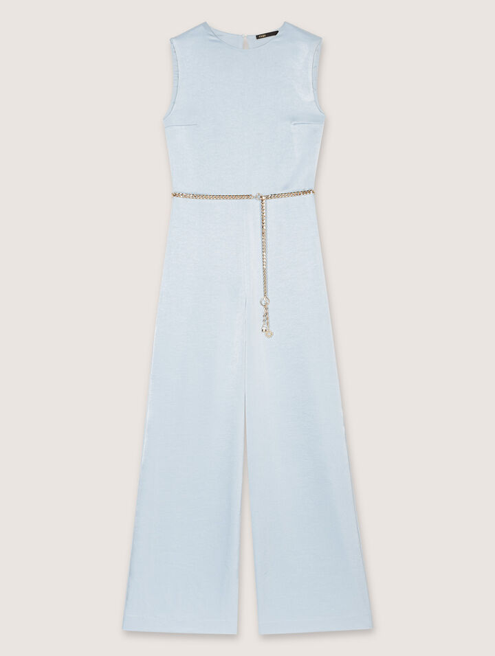Tuta jumpsuit in lurex 2 in 1