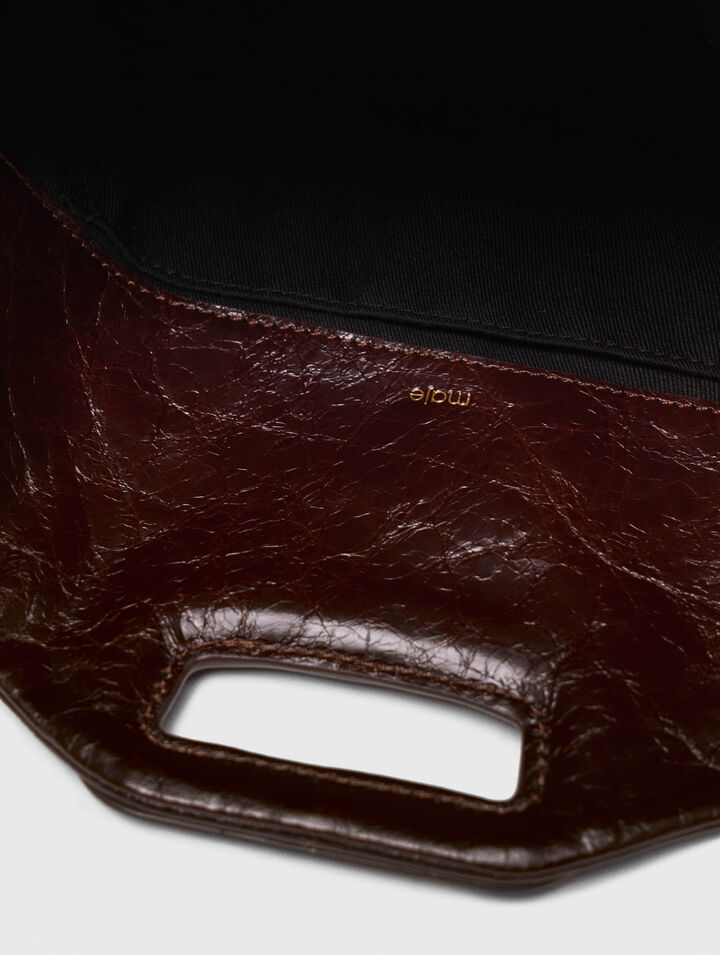 Borsa Miss M in pelle craquelé
