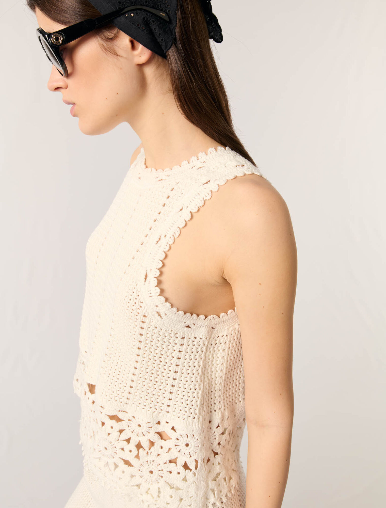 Canottiera in crochet