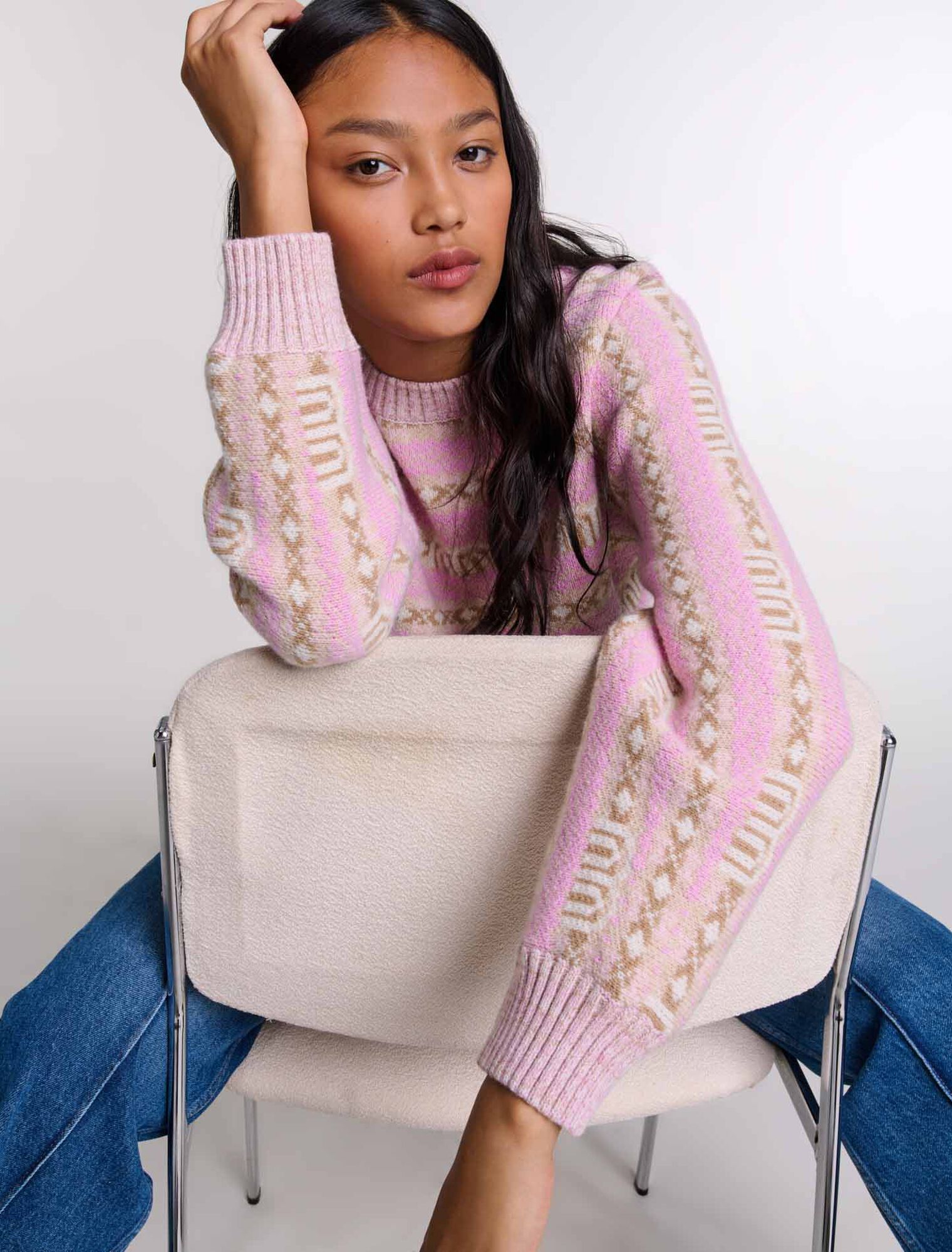 Maglione jacquard