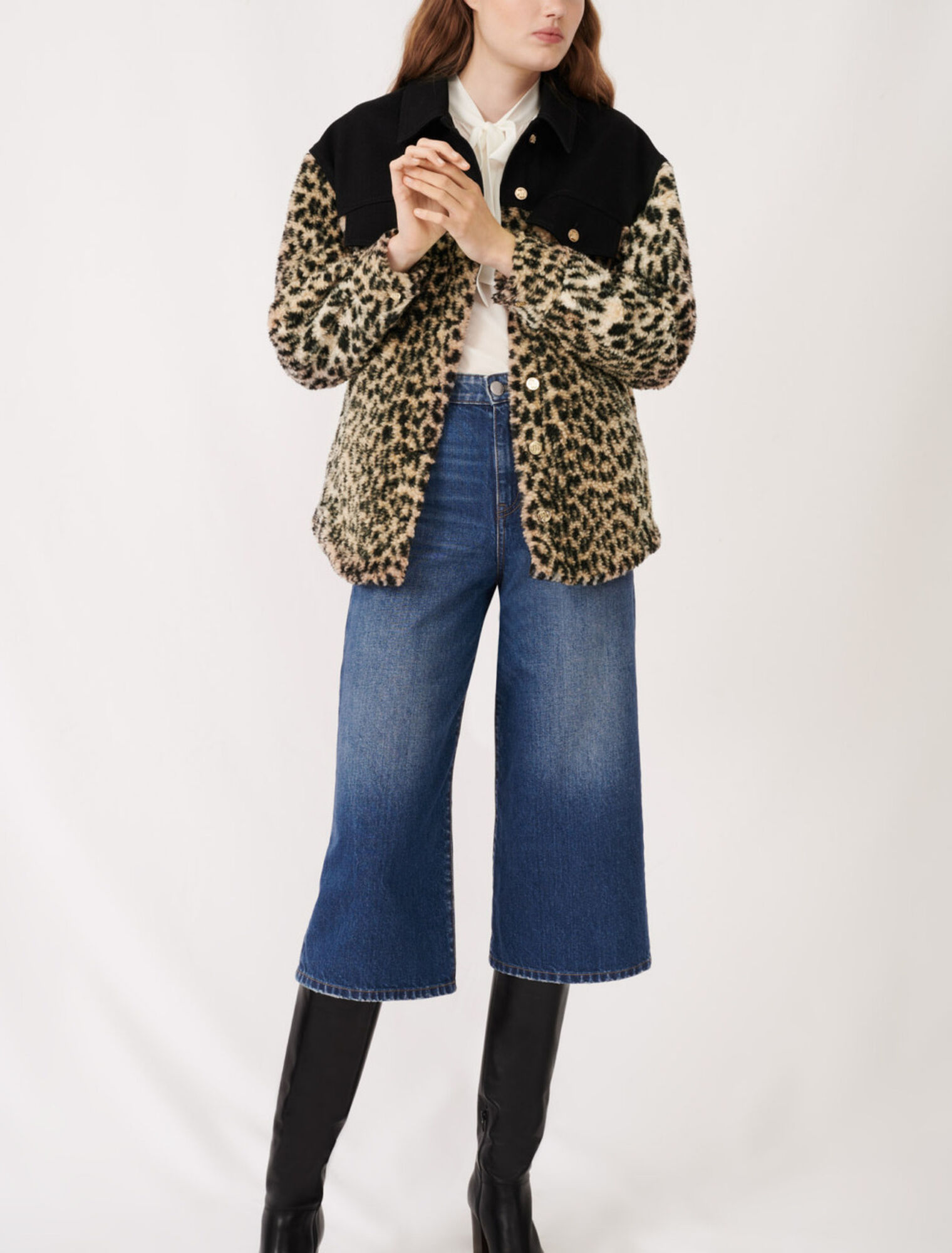 Jeans stile bermuda