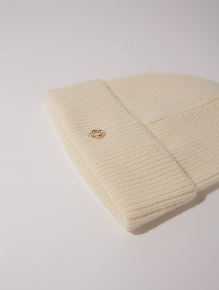 Berretto in lana e cashmere