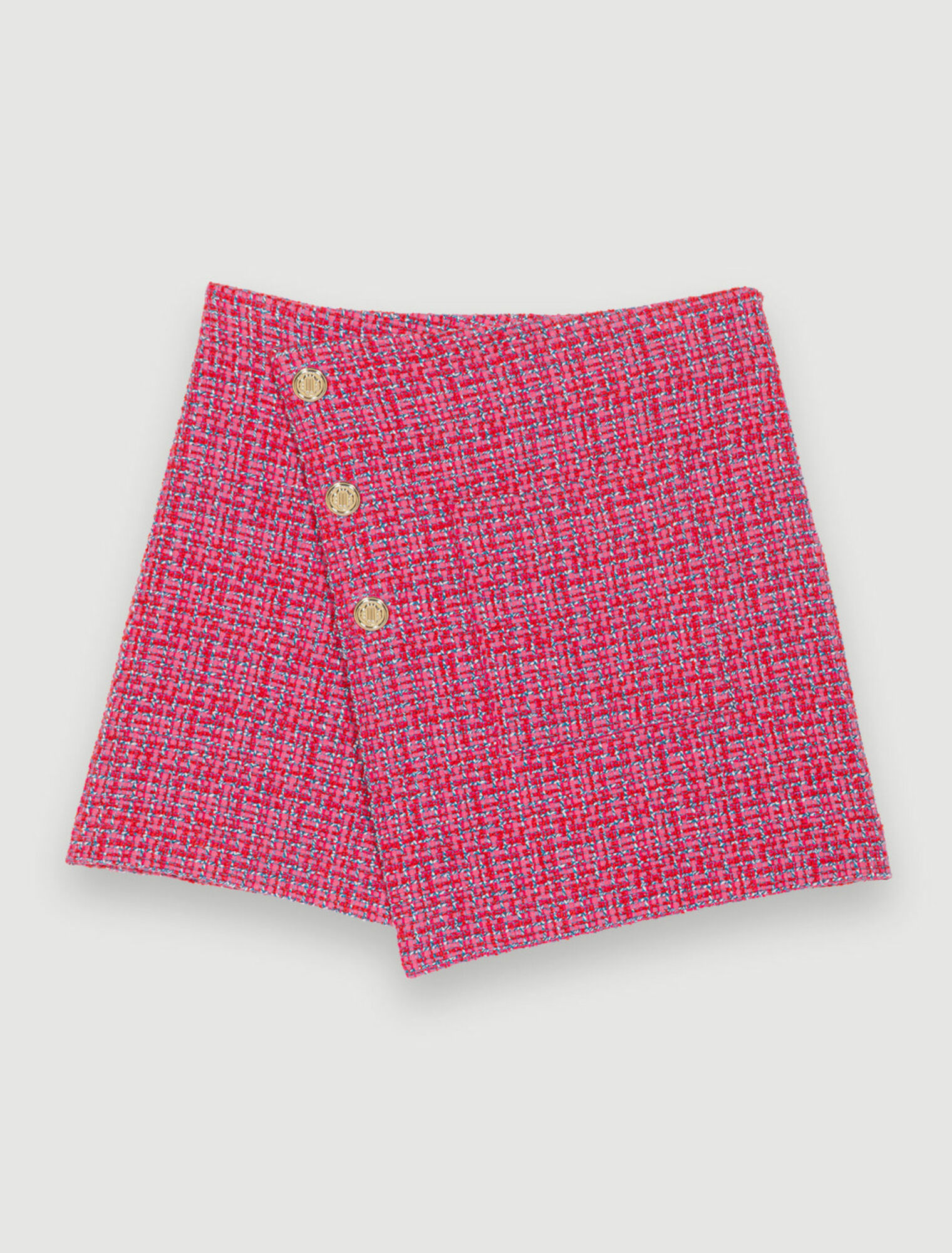 Gonna a portafoglio in tweed