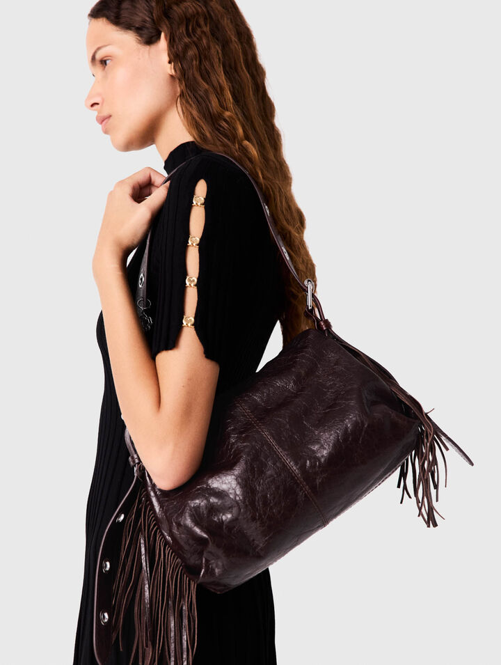 Borsa Miss M in pelle craquel&eacute;